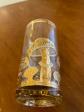 Load image into Gallery viewer, Gold Mushroom Highball Glasses by Culver