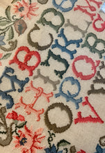 Load image into Gallery viewer, Vintage Alphabet Embroidery Sampler