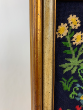 Load image into Gallery viewer, 1970's Framed Unicorn Needlepoint