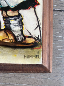 Vintage Hummel Wall Plaque Set