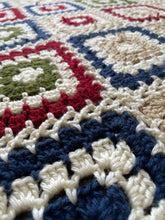 Load image into Gallery viewer, Handmade Granny Square Afghan/Throw