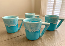 Load image into Gallery viewer, MCM Winart Pottery Mugs with Cream & Sugar Set