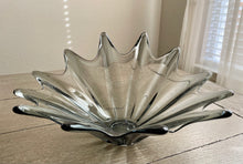 Load image into Gallery viewer, Daum France 'Starfish' Bowl in Smokey Gray