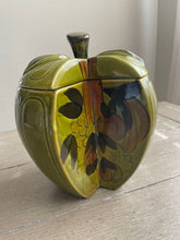Load image into Gallery viewer, MCM Los Angeles Potteries Sliced Apple Cookie Jar 1964