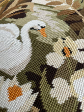 Load image into Gallery viewer, Swan Cross Stitch with Frame