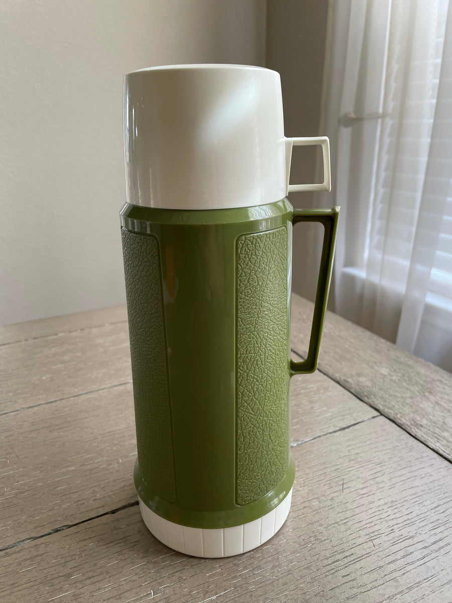 Vintage Green Plaid Quart Sized Thermos – Hanna Banana Creations