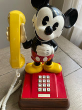 Load image into Gallery viewer, Vintage Mickey Mouse Phone