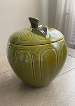 Load image into Gallery viewer, MCM Los Angeles Potteries Sliced Apple Cookie Jar 1964