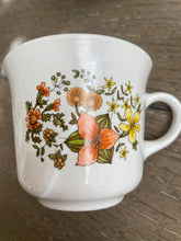 Load image into Gallery viewer, Set of 7 Vintage Floral Coffee Mugs by Corelle