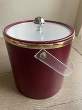 Load image into Gallery viewer, Burgundy Ice Bucket
