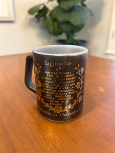 Sagittarius Zodiac Federal Glass Mug