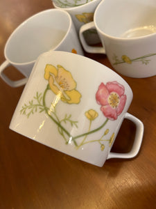 MCM Jardin by Genevieve Fine China Teacup Set