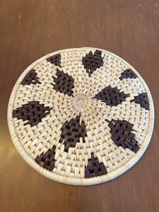 African Hand-Woven Hot Pad/ Mat/Trivet