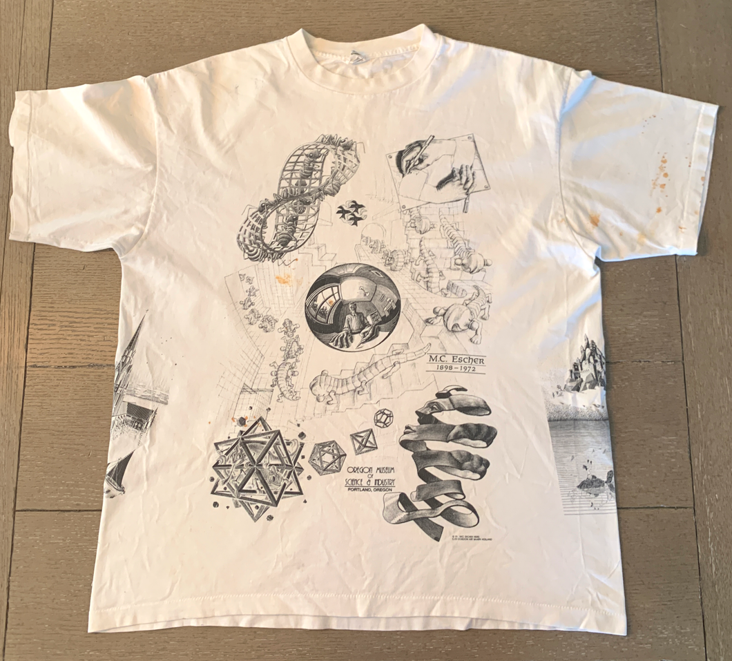 1991 M.C. Escher Cotton T Shirt