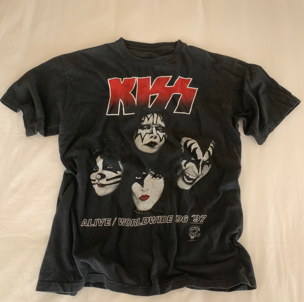 Kiss Band -Alive Worldwide Tour Shirt 1996/97