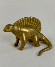 Load image into Gallery viewer, Brass Dimetrodon Dinosaur
