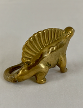 Load image into Gallery viewer, Brass Dimetrodon Dinosaur
