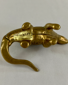 Brass Dimetrodon Dinosaur