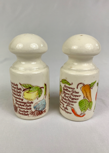 Avon 'Country Kitchen' Salt and Pepper Shakers