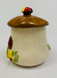 Mushroom Canister/ Cookie Jar by Arnel