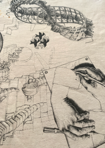 1991 M.C. Escher Cotton T Shirt