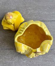 Load image into Gallery viewer, Red Wing Pottery Yellow &#39;Friar Tuck&#39; Cookie Jar
