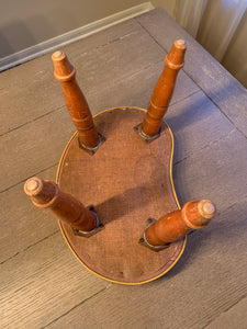 Vintage Mustard Yellow Stool
