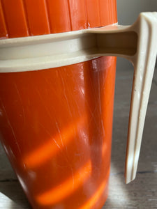 Vintage Orange Thermos