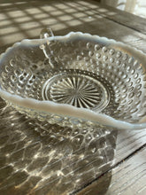 Load image into Gallery viewer, Hobnail Moonstone ‘Nappy’ Dish
