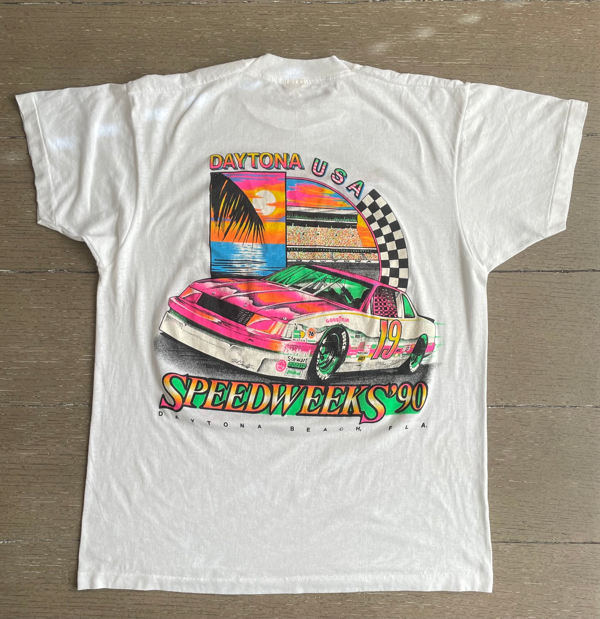 1990 Daytona Speedweek Shirt- Single Stitched –