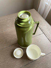 Load image into Gallery viewer, Vintage Green Thermos

