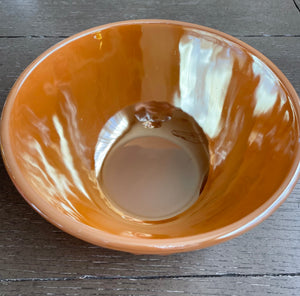 Fire King ‘Peach Lustre’ Mixing Bowl Set