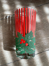 Load image into Gallery viewer, Christmas Holly Highball Glasses
