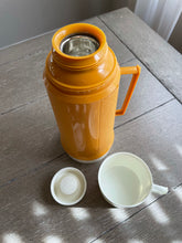Load image into Gallery viewer, Vintage Mustard Yellow Thermos
