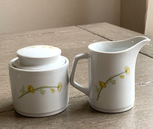 Load image into Gallery viewer, MCM Jardin by Genevieve Fine China Cream &amp; Sugar Set
