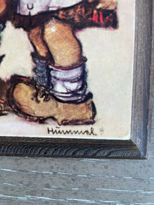 Vintage Hummel Wall Plaque Set