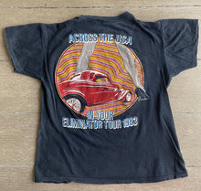 Load image into Gallery viewer, ZZ Top Band Shirt Eliminator Tour 1983
