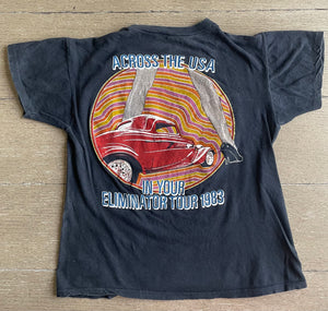 ZZ Top Band Shirt Eliminator Tour 1983