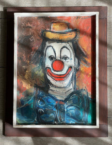 Original Clown Paintings Set