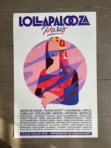 Lollapalooza Paris 2018 Poster