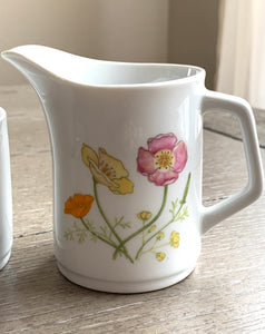 MCM Jardin by Genevieve Fine China Cream & Sugar Set