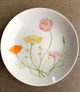 MCM Jardin by Genevieve Fine China Decorative Shallow Bowl- 7.5"