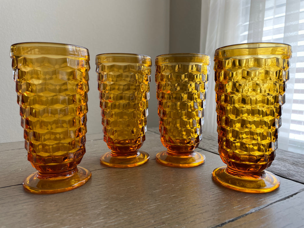 Indiana Glass Whitehall Glasses