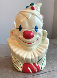 Early 1950's Clown Cookie Jar
