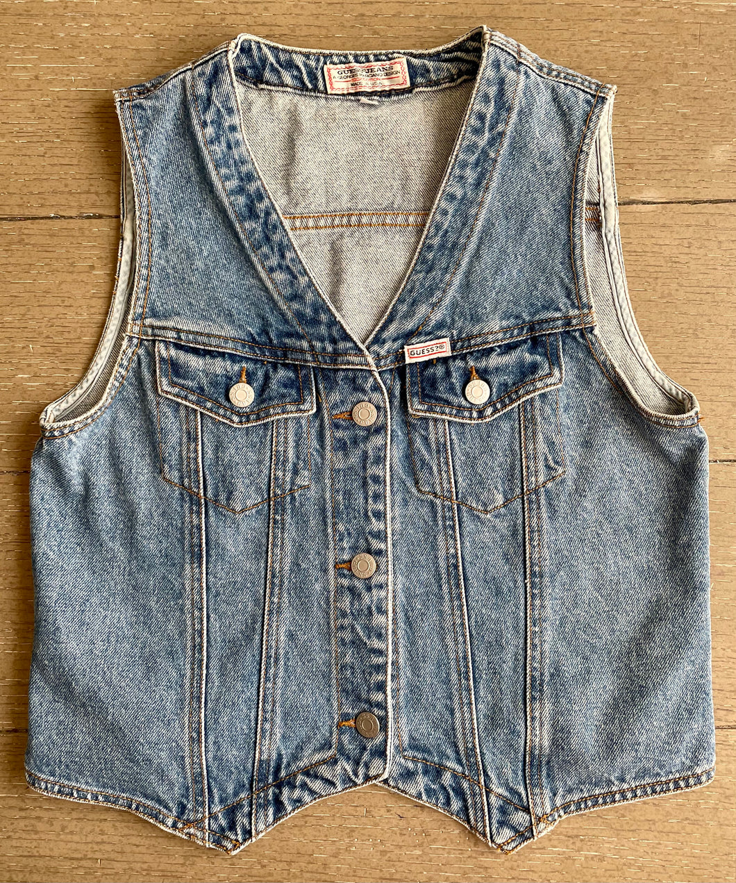 1990’s Guess Jeans Denim Vest