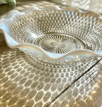 Load image into Gallery viewer, Hobnail Moonstone Glass Bowl
