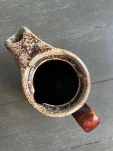 Brown Ceramic Pitcher by Oven Proof