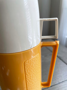 Vintage Mustard Yellow Thermos Pint