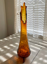 Load image into Gallery viewer, MCM Amber Swung Vase
