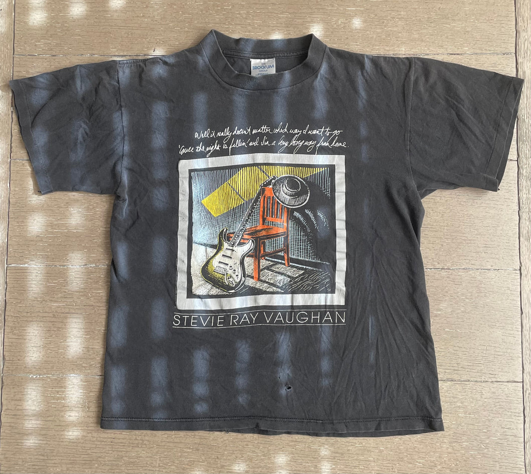 Stevie Ray Vaughn Tribute Shirt 1990- Single Stitch